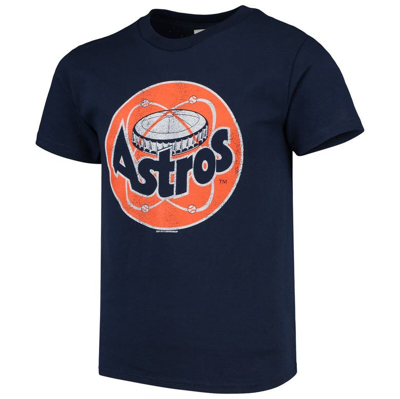 Soft As A Grape Kids' Youth  Navy Houston Astros Cooperstown Collection T-shirt