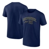 Fanatics Branded Christian Yelich Navy Milwaukee Brewers Player Name & Number T-shirt In Navy