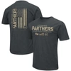 COLOSSEUM COLOSSEUM HEATHERED BLACK PITT PANTHERS OHT MILITARY APPRECIATION FLAG 2.0 T-SHIRT