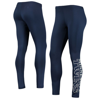 G-iii 4her By Carl Banks Navy Minnesota Twins Stadium Leggings In Navy