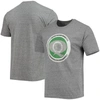 BLUE 84 BLUE 84 HEATHERED GRAY JOHN DEERE CLASSIC HERITAGE COLLECTION QUAD CITIES OPEN TRI-BLEND T-SHIRT