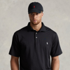 Polo Ralph Lauren Performance Stretch Jersey Polo Shirt In Polo Black