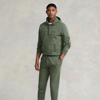 Polo Ralph Lauren Logo-embossed Double-knit Jogger Pant In Army Olive