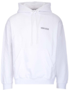 Marcelo Burlon County Of Milan Marcelo Burlon Tempera Cross Hoodie In White