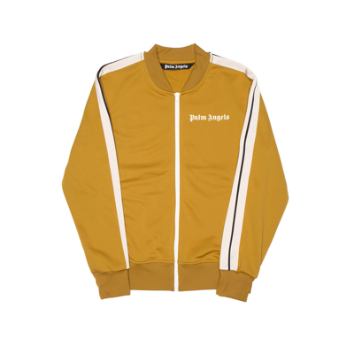 Palm Angels Logo-print Track Jacket In Brown