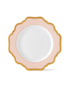 Anna Weatherley Dusty Rose Rimmed Bread & Butter Plate