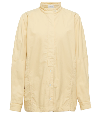 Lemaire Regular Fit Shirt In Yellow