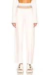DION LEE NET SUSPENDED PANT