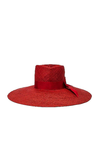 Gladys Tamez Millinery Paradise Sun Hat In Red