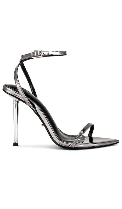 Tony Bianco Myra Sandal In Metallic Silver