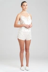 Josie Natori Natori Lolita Tap Shorts In Warm White