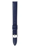 MICHELE 12MM SAFFIANO LEATHER WATCH STRAP,MS12AA060400