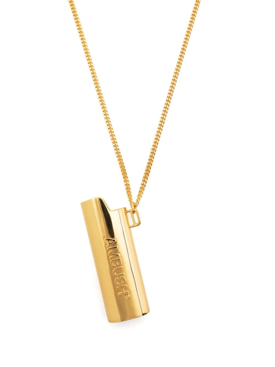 AMBUSH LOGO LIGTHER CASE PENDANT NECKLACE