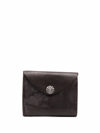 Rrl Concha Envelope Wallet In Braun