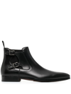MAGNANNI CASPE BUCKLED CHELSEA BOOTS