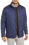 PETER MILLAR SUFFOLK QUILTED WATER-RESISTANT CAR COAT