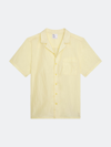 Onia Camp Shirt In Yellow