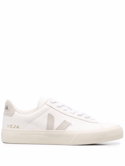 Veja Campo Low-top Lace-up Sneakers In Extra White Babe