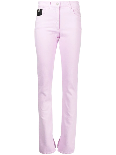 Alyx High-waisted Flared Jeans In Pink