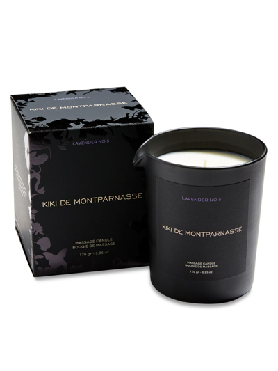 Kiki De Montparnasse 5.95 Oz. Large Massage Oil Candle In Lavender