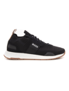 HUGO BOSS TITANIUM RUNN KNSTA CANVAS SNEAKER