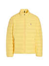 Polo Ralph Lauren Packable Rain-repellent Puffer Jacket In Beach Yellow