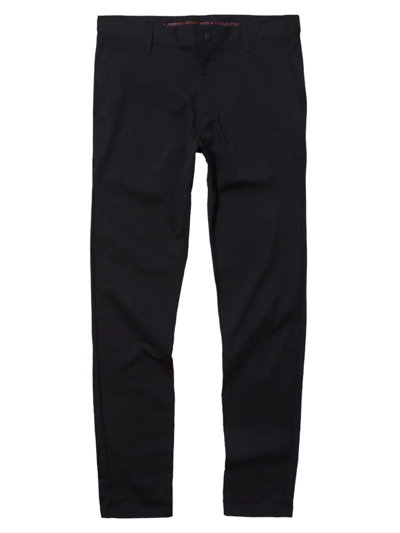 Rhone Commuter Straight Fit Pants In Black