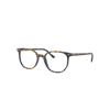 Ray Ban Elliot Optics Eyeglasses Tortoise Frame Clear Lenses Polarized 48-19 In Yellow & Blue Havana