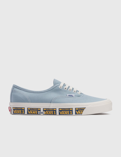 Vans Light Blue Authentic 44 Dx Anaheim Factory Low-top Sneakers