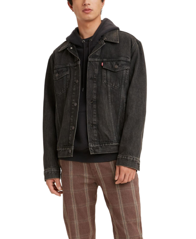 LEVI'S MEN'S REGULAR FIT NON-STRETCH DENIM TRUCKER JACKET