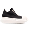 DRKSHDW BLACK LOW-TOP SNEAKERS