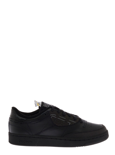 Reebok Club C Memory Of Shoes Maison Margiela X  Man Sneakes In Black