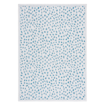 Frontgate Kenna Indoor/outdoor Rug In Ivory,blue