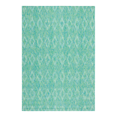 Frontgate Kyra Indoor/outdoor Rug In Turquoise