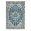 Frontgate Anita Indoor/outdoor Rug In Cream,aqua