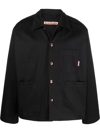 ACNE STUDIOS BUTTONED-UP SHIRT JACKET