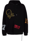 MASTERMIND JAPAN EMBROIDERED SLOGAN HOODIE