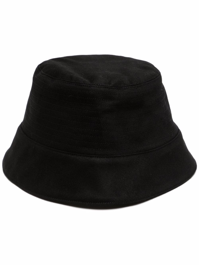 Rick Owens Drkshdw Pocket Gilligan Bucket Hat In 09 Black