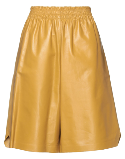 Bottega Veneta Shorts & Bermuda Shorts In Ocher