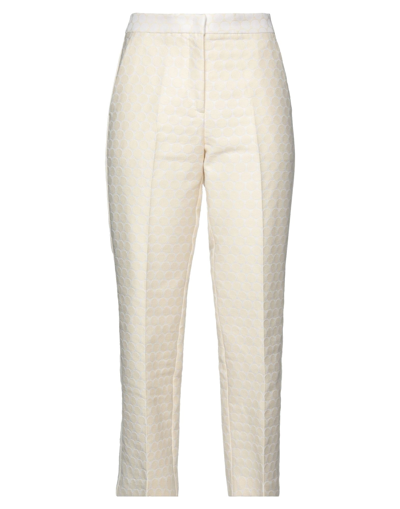 19.70 Nineteen Seventy Cropped Pants In White