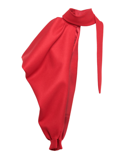 Maison Margiela Scarves In Red