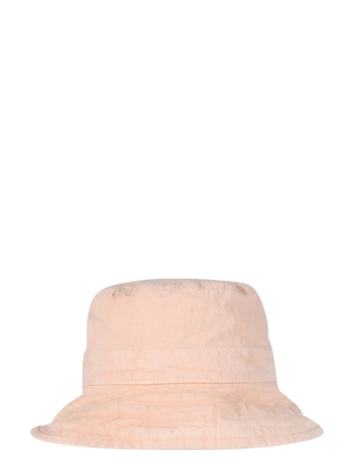 Jil Sander Cotton Bucket Hat In Pink