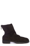 GUIDI GUIDI 986 BACK ZIP ANKLE BOOTS