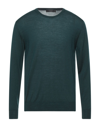 Vneck Sweaters In Green