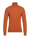 Drumohr Turtlenecks In Rust