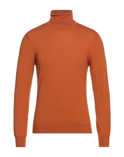 Drumohr Turtlenecks In Rust