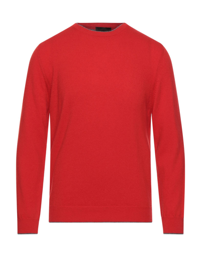 ALTEA ALTEA MAN SWEATER RED SIZE XL GEELONG WOOL
