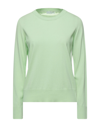 Bruno Manetti Sweaters In Light Green