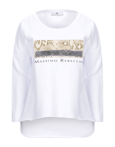 Mr Massimo Rebecchi Sweatshirts In White