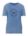 Onedress Onelove T-shirts In Blue